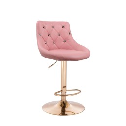 Barová stolička Elegance Gold Pink